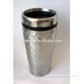 stainless steel travel mug with lid